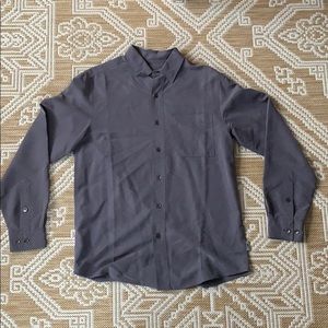 Grey Royal Robbins button down